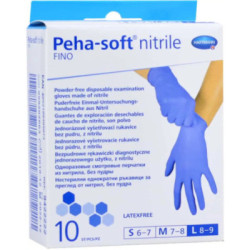 Guantes Peha-Soft Nitrilo Fino T/L 10Uds