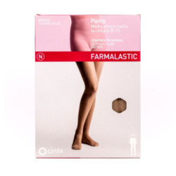 Panty Compresión Normal 140 Den Farmalastic Beige T- Reina