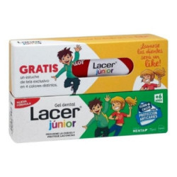 Kit Lacer Gel Junior Menta 75Ml + Estuche