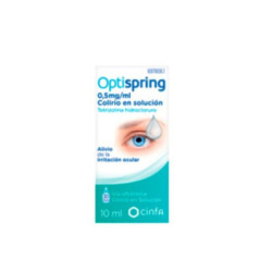 Optispring 0,5 mg ml colirio en solucion 1 frasco 10 ml